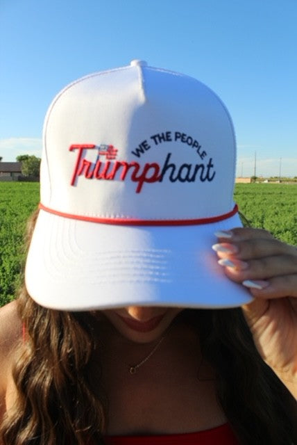 White TRiUMPhant Cap