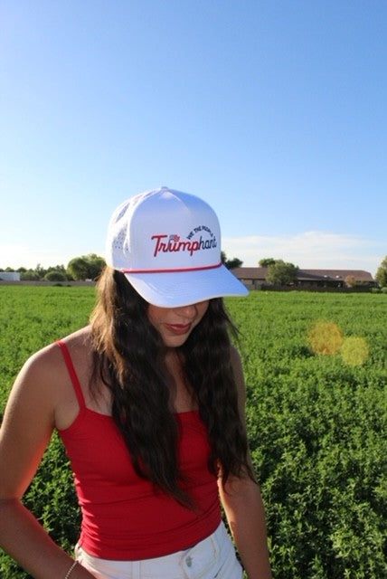 White TRiUMPhant Cap