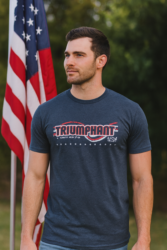 TRIUMPHANT Tee Shirt Psalm