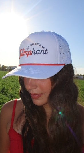 White TRiUMPhant Cap
